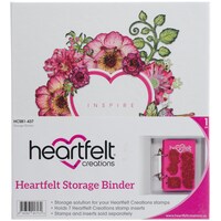 Picture of Heartfelt Creations Storage Binder, 8.25x9x3inch
