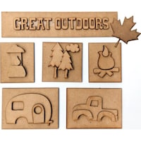 Picture of Foundations Decor Shadow Box Kit, Great Outdoors