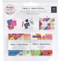 Picture of Pink Paislee Paige Evans Truly Grateful Mini Swatch Books, 2x2inch,Pack of 2