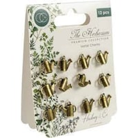 Picture of The Herbarium Metal Charms Brass Watering Can, Pack of 12