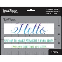 Brea Reese Hand Lettering Aid - Blue