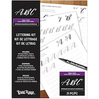Brea Reese Lettering Kit Formal Script, Uppercase