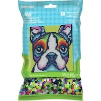 Picture of Perler Pattern Bag, Rainbow Terrier