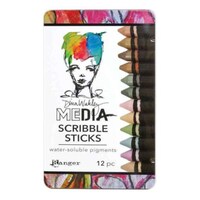 Picture of Dina Wakley Media Scribble Sticks, Pack of 12