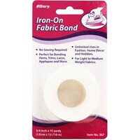 Picture of Allary Iron On Fabric Bond, 0.75inx15 Yards
