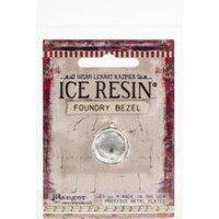 Ice Resin Foundry Bezel Collection, Silver Simple Circle