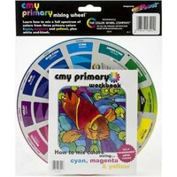 Color Wheel Cmy Primary Mixing Wheel with Workbook
