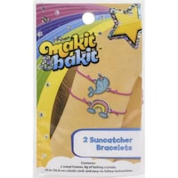 Picture of Colorbok Makit & Bakit Suncatcher Charms Bracelets Kit, Pack of 2