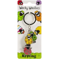 Picture of Dublin Gift Wacky Woollies Charm Keyring