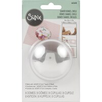 Picture of Sizzix Shaker Domes, Circle, 2inch, Pack of 8