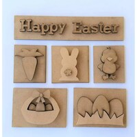 Picture of Foundations Decor Shadow Box Kit, Easter