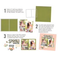 Simple Stories Simple Pages Page Template - Spring Memories