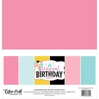Picture of Echo Park Double Sided Solid Cardstock Magical Birt, Pack of 6