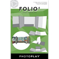 Photo Play Paper Photoplay Maker Folio, Series 4, White