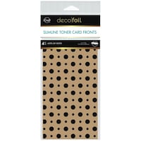 Picture of iCraft Deco Foil Lots Of Dots Toner Sheets, 4x9inch, Pack of 4