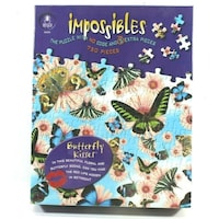 Picture of University Games Impossible Butterflies Puzzle, 1000pcs