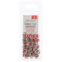 Picture of John Bead Stainless Steel Jump Ring, 8mm, Pack of 100