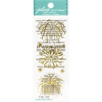 Picture of Jolee's EK Success Bling Stickers, Fireworks - Gold