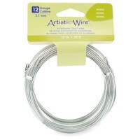 Picture of Artistic Wire Aluminum Craft Wire, 12GA - Silver Tone