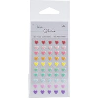 Picture of Pure & Simple Glossies Mini Hearts Cotton Candy