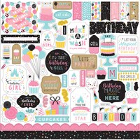 Picture of Echo Park Magical Birthday Girl Cardstock Stickers