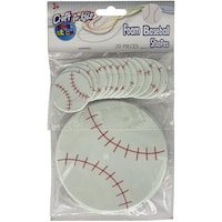 Picture of Craft For Kids Foam Sports Peel & Stick Baseball Shapes