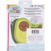 Colorbok Sew Cute Mini Avocado Needlepoint Kit