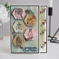 Picture of Creative Expressions Craft Dies By Jamie Rodgers Canvas Collection - Hexagon