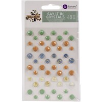 Picture of Prima Marketing Nature Lover Say It In Crystals, Pack of 48
