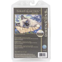 Picture of Dimensions Gold Petite Counted Cross Stitch Kit, 7X5" - Charming
