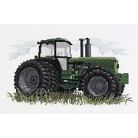 Janlynn Counted Cross Stitch Kit, 12"X7" - Tractor