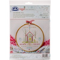 Charles Craft Counted Cross Stitch Kit, 8"X8" - Tamar Home