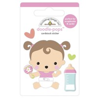 Picture of Doodlebug Design Doodle Pops Stickers - Sweet Girl, Bundle Of Joy