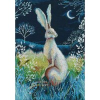 Picture of RTO Counted Cross Stitch Kit, 10.04"X14.17" - Hare By Night
