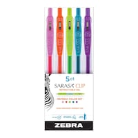 Picture of Zebra Sarasa Clip Fine Point Gel Ink Pen, Assorted, 0.5mm