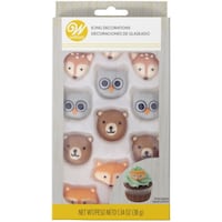 Wilton Icing Decorations Camping Adventures, Pack of 12