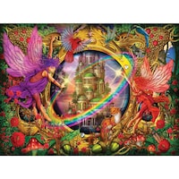 Picture of Cra-Z-Art Faerie Glass Holographic Jigsaw Puzzle, 20x27inch, Pack of 1000pcs