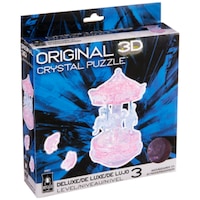 Picture of University Games Original 3D Crystal Puzzle, Deluxe Carousel