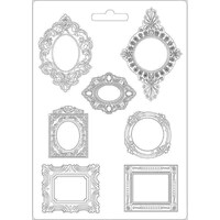Picture of Stamperia Intl Soft Maxi Mould, Frames, Princess, 8.5x11.5inch