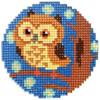 Collection D'Art Diamond Painting Magnet Kit - Owl