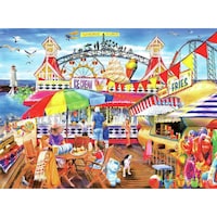 Picture of Cra-Z-Art Shore Fun Back To The Past Jigsaw Puzzle, 20x27inch, Pack of 1000pcs