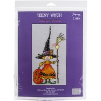 Picture of Imaginating Counted Cross Stitch Kit - Teeny Witch
