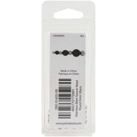 Picture of John Bead Stainless Steel Round Spacer Bead, 5mm, Pack of 30
