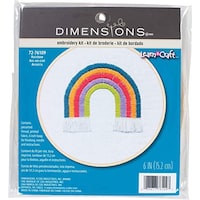 Picture of Dimensions Dimensions Rainbow Learn A Craft Embroidery Kit