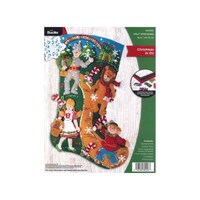 Picture of Bucilla Felt Kit Stocking - Christmas in Oz