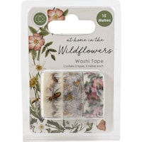 Picture of Craft Consortium At Home In The Wildflowers Washi Tape, Pack of 3