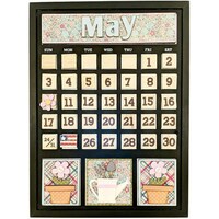 Foundations Decor Magnetic Calendar, May