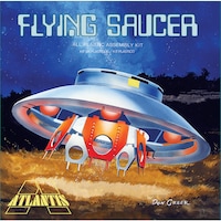 Atlantis Toy & Hobby Plastic Model Kit, The Flying Saucer Ufo