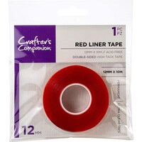 Picture of Walther Strong Crafter's Companion Red Liner Tape, Clear, 25 In