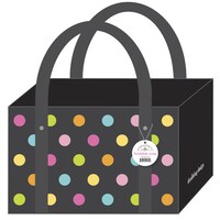 Picture of Doodlebug Polka Dots Canvas Foldable Tote, 15X10X10 In